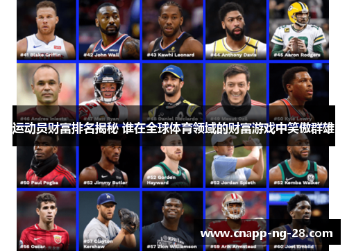 运动员财富排名揭秘 谁在全球体育领域的财富游戏中笑傲群雄 运动员财富排名揭秘 谁在全球体育领域的财富游戏中笑傲群雄